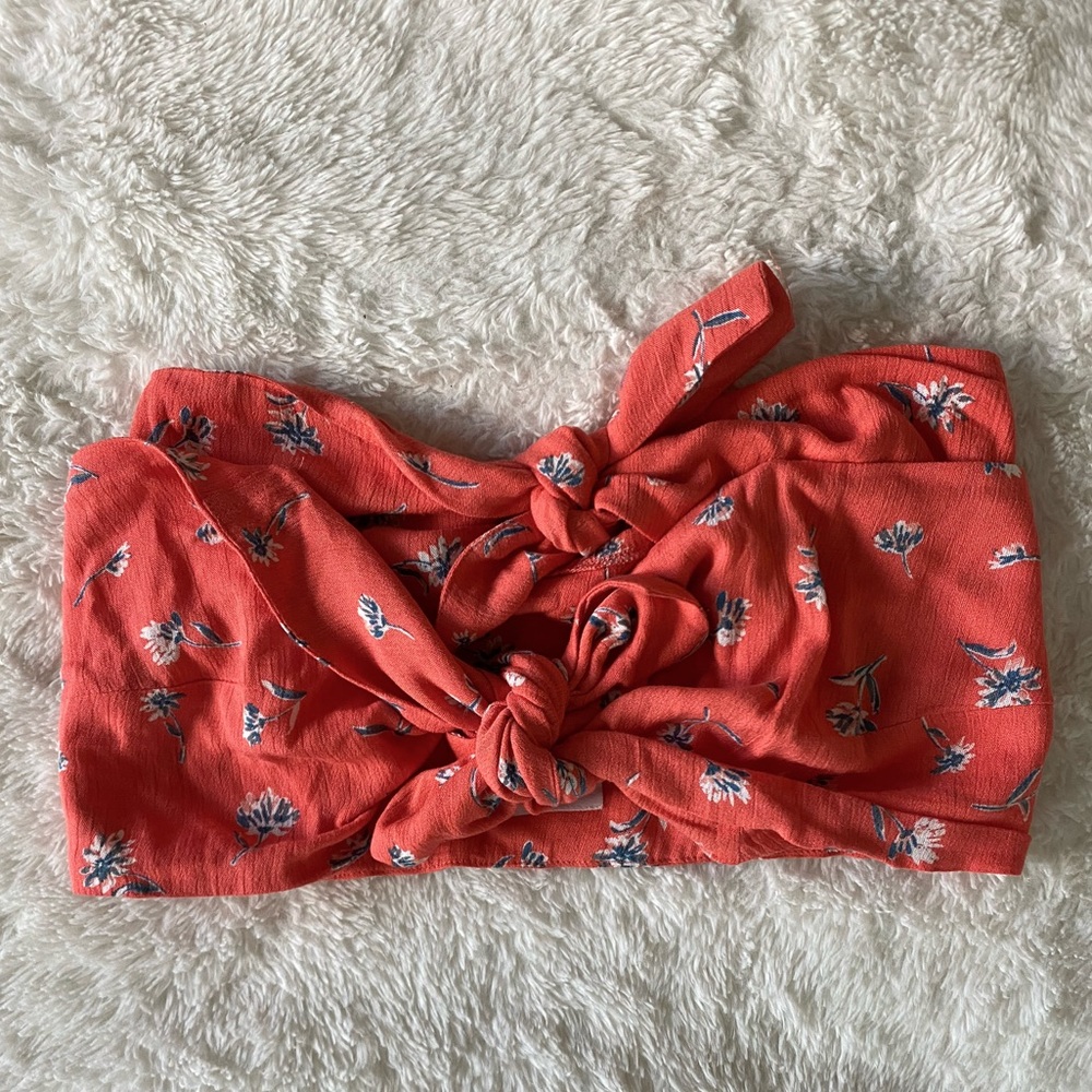 Skylar and Madison Floral Crop Top
